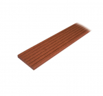 WPC viimistlusprofiil, puit- ja plastkomposiit (wpc), 290 cm x 7 cm x 1 cm