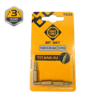 Kruvikeeraja otsikute komplekt Forte Tools BT03-25TX20T, TX20, 25 mm