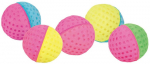 Pallid Trixie TRX 11 80 soft balls, foam rubber, &oslash; 4.3 cm, mitmev&auml;rviline, 4.3 cm