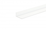 L-PROFIIL ALU. VALGE 1000X10X10X1,5MM