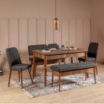 S&ouml;&ouml;gitoa komplekt Kalune Design Vina 1053, p&auml;hklipuu v./antratsiit v.