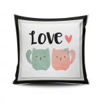 Dekoratiivpadjap&uuml;&uuml;r Mioli Decor NKLF-346, mitmev&auml;rviline, 43 cm x 43 cm