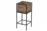 Lillepott 4Living, puit, &Oslash; 22.5 cm, pruun v.