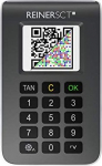 M&auml;lukaardilugeja ReinerSCT TanJack photo QR, TAN-generator