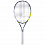 Tennisereket Babolat Evo Aero, valge v./kollane v./hall v.