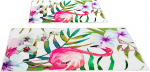 Vannitoamattide komplekt Foutastic 299ANR1623, mitmev&auml;rviline, 150 cm x 60 cm