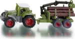 M&auml;ngutraktor Siku Tractor With Forestry Trailer 1645, mitmev&auml;rviline