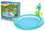Bassein, laste Bestway Playground 6942138982275, sinine/kollane 188 cm x 160 cm x 86 cm