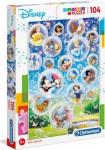 Pusle Clementoni Disney Classic 325487, 48.5 cm x 32.5 cm, 104 tk, mitmev&auml;rviline
