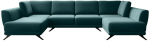 Nurgadiivan Larco Velvetmat 38, roheline v., 191 x 362 cm x 90 cm