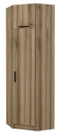 Riidekapp Kalune Design Kale 2301, tamm v., 52 cm x 74 cm x 235 cm