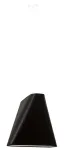 Valgusti rippuv Sollux Blum 2 SL.0770, E27, 1 x 60 W, must v. / valge v.
