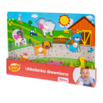 Puidust pusle Smily Play SPW83600, 7 tk, mitmev&auml;rviline