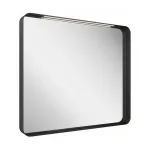 Peegel Ravak Strip, valgustusega, rippuv, 70.6 cm x 90.6 cm, valge v.