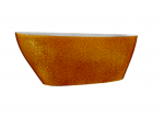 Vann, teisaldatav Besco Goya Glam, 170 cm x 72 cm x 61 cm, ovaalne, kuldne