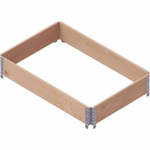 Peenrakast Upyard Classic, 120 cm x 80 cm x 19.5 cm