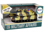 M&auml;ngu s&otilde;jatank Lean Toys Military Affairs 12126, 1:32, roheline