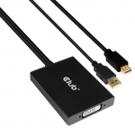 Adapter Club3D HDCP ON CAC-1130 Mini DisplayPort Male, DVI Female, must v.