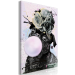 Reproduktsioon Artgeist Pug With Bubble Gum, g-c-0250-b-a, 20 cm x 30 cm