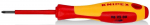 Kruvikeeraja Knipex Pozidriv 98 25 00, risti, isoleeritud, 16.2 cm
