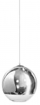 Valgusti rippuv AZzardo Silver Ball AZ0733, E27, 1 x 60 W, kroom v.