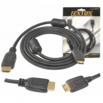 Juhe Lamex LXHD19 HDMI Male, Micro HDMI Male, 1.5 m, must v.
