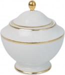 Suhkrutoos Quality Ceramic Prima Gold, kuldne v./valge v., 250 ml