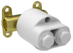 Alumised paigaldusdetailid Hansgrohe, G1/2, kuldne v./valge v.