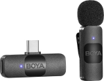 Juhtmevaba mikrofon Boya BY-V10, must v.