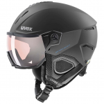 Suusakiiver Uvex Instinct Visor Pro V, must, 60-62 cm