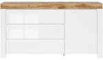 Kummut Holten, tamm v., 83.5 cm x 42 cm x 156 cm