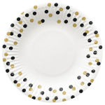 &Uuml;hekordne taldrik PAW Confetti, &Oslash; 18 cm, 8 tk