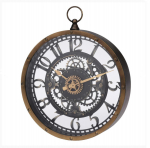 Kell 837362050, kuldne/must, 26.5 cm x 26.5 cm, 26.5 cm