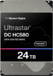 Serveri k&otilde;vaketas (HDD) Western Digital Ultrastar DC HC580 0F62802, 3.5", 24 TB