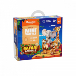 Konstruktor Marioinex Mini Waffle Safari loomad 07108, 100 tk