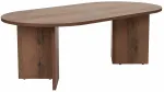 Kohvilaud Nordure Sable, pruun v., 60 cm x 119 cm x 40 cm