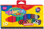 Plastiliin Colorino Kids, mitmev&auml;rviline, 10 tk