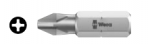 Otsik Wera 851/1 Z, PH2, 25 mm, 1 1/4", &Oslash;7 mm