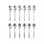 Lusikas Domotti Bari, roostevaba teras, h&otilde;be v., 12 tk, 13 cm