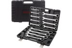 Narrega kombineeritud mutriv&otilde;tmete komplekt ForceKraft FK-10339, 8 - 32 mm