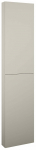 Rippuv vannitoakapp Elita Universal For All, beež v., 12.6 cm x 40 cm x 180 cm