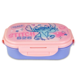 Konteiner toidu jaoks Kids Euroswan Stitch 97327, 0.5 l, 21.5 cm x 13.5 cm, roosa v./violetne v.