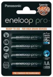 Kahjustatud pakendiga toode. Laetav aku Panasonic Eneloop Pro, AA, 2500 mAh, 4 tk