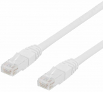 V&otilde;rgukaabel Deltaco TP-61V-K RJ-45 Male, RJ-45 Male, 1 m, valge v.