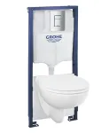 Seinapealse WC-poti komplekt integreeritud krohvialune Grohe Solido 5in1, 53.5 cm x 35.4 cm