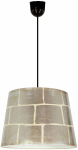 Valgusti lagi Candellux Lighting Americano 2 31-24282, E27, 1 x 60 W, h&otilde;be v. / must v., 35 x 35 cm