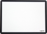 Hiirematt Logilink, 19.5 cm x 23.5 cm x 0.15 cm, valge v./must v.
