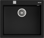 K&ouml;&ouml;givalamu Teka Forsquare 50.40 TG Black, kivimass, 57 cm x 50 cm x 20 cm, must v.