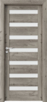 Siseukseleht Porta D7 PORTAVERTE D7, parempoolne, siberi tamm v., 203 x 74.4 x 4 cm