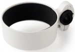 Joogipudelihoidik Kross Izzycup, alumiinium, valge